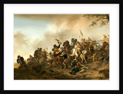 Dutch, Battle Scene by Philips Wouwerman