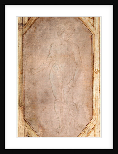 Italian, Standing Nude Youth, c. 1496 by Filippino Lippi