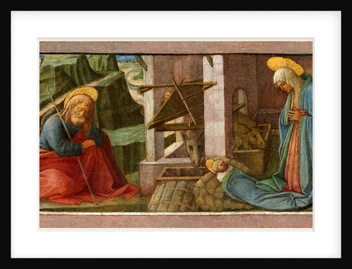 Italian, The Nativity, probably c. 1445 by Fra Filippo Lippi and Workshop