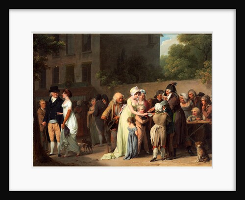 The Card Sharp on the Boulevard, 1806 by Louis-Léopold Boilly
