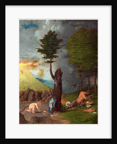 Italian, Allegory of Virtue and Vice, 1505 by Lorenzo Lotto