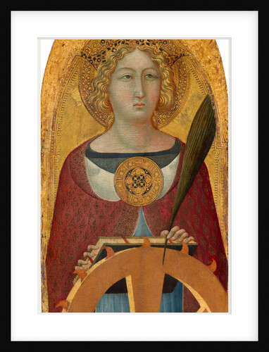 Italian, Saint Catherine of Alexandria, probably c. 1335 by Ugolino Lorenzetti