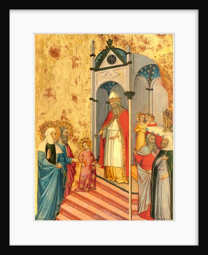 Italian, The Presentation of the Virgin, c. 1400 by Andrea di Bartolo