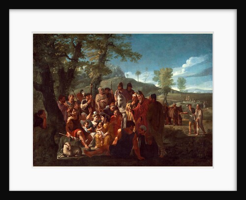 Flemish, Saint John the Baptist Preaching, c. 1665 by Willem Reuter