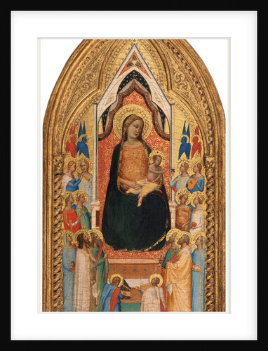 Italian, Madonna and Child with Saints and Angels, 1330s by Bernardo Daddi