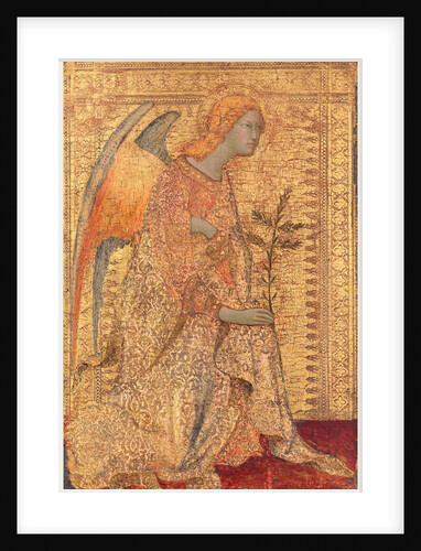 The Angel of the Annunciation by Simone Martini