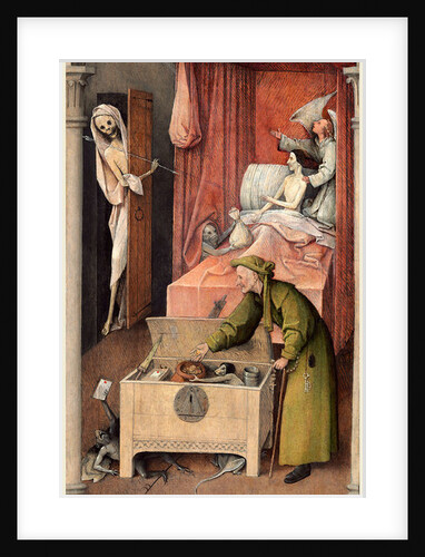 Death and the Miser by Hieronymus Bosch