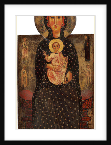 Madonna and Child Enthroned by Margaritone d'Arezzo