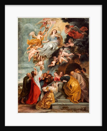 The Assumption of the Virgin, probably mid 1620s by Studio of Sir Peter Paul Rubens