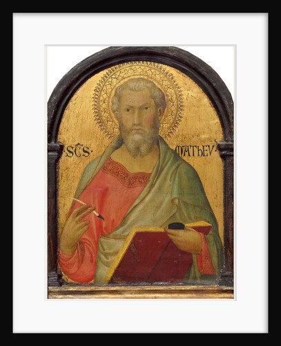 Saint Matthew, probably c. 1320 by Workshop of Simone Martini
