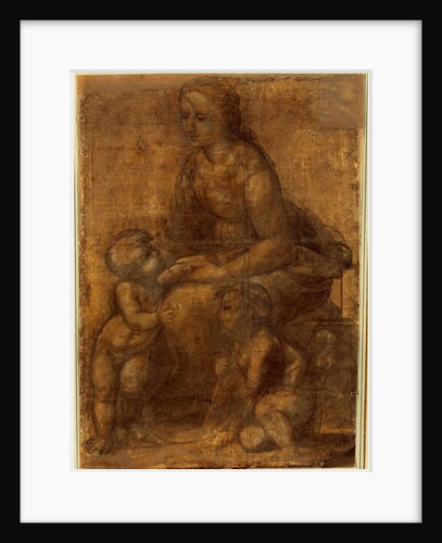 The Madonna and Child with Saint John the Baptist by Raphael