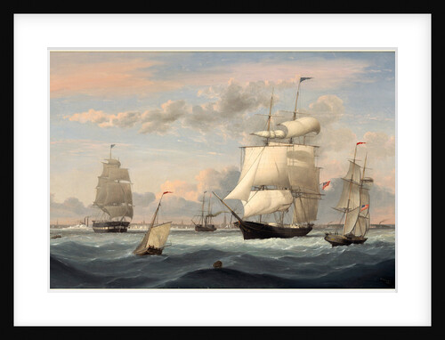 New York Harbor by Fitz Henry Lane
