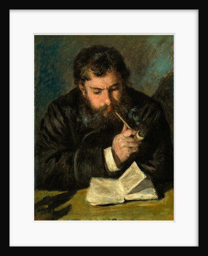 Claude Monet, 1872 by Auguste Renoir