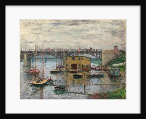 Bridge at Argenteuil on a Gray Day, c. 1876 by Claude Monet