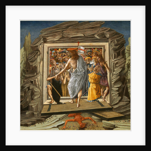 Christ in Limbo by Benvenuto di Giovanni