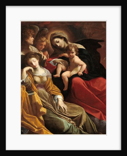 The Dream of Saint Catherine of Alexandria by Lodovico Carracci