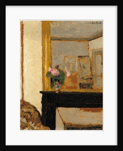 Vase of Flowers on a Mantelpiece, c. 1900 by Edouard Vuillard