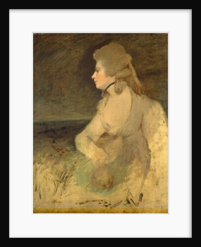 Mrs. Robinson Unfinished Study of Mrs. Robinson by Sir Joshua Reynolds