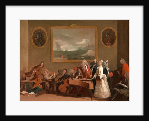 Rehearsal of an opera by Marco Ricci