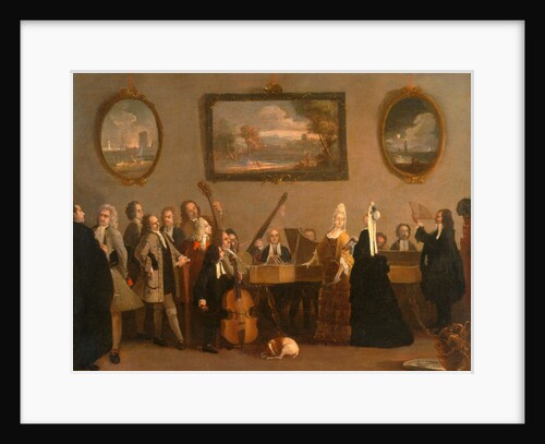 Rehearsal of an opera by Marco Ricci