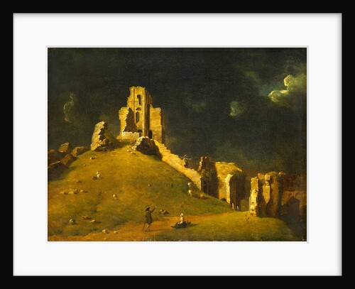 Corfe Castle, Dorset Okehampton Castle by John Inigo Richards