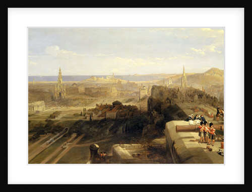 Edinburgh from the Castle by David Roberts
