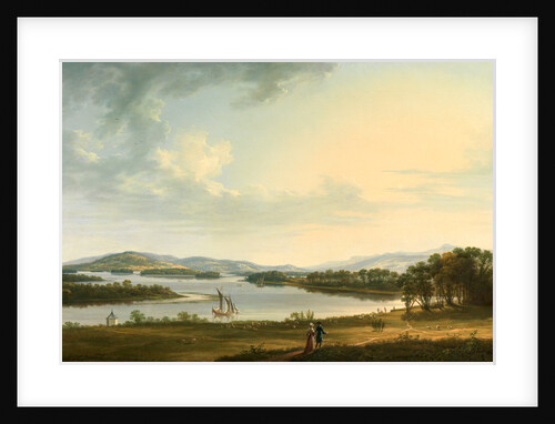 Knock Ninney and Lough Erne from Bellisle, County Fermanagh, Ireland by Thomas Roberts