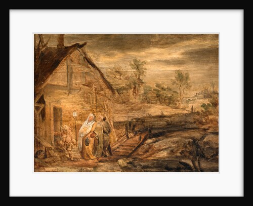 Mary and Joseph Outside the Inn by John Runciman