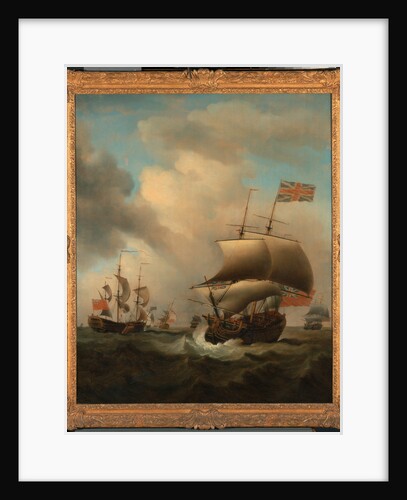 Shipping in a Choppy Sea by Samuel Scott