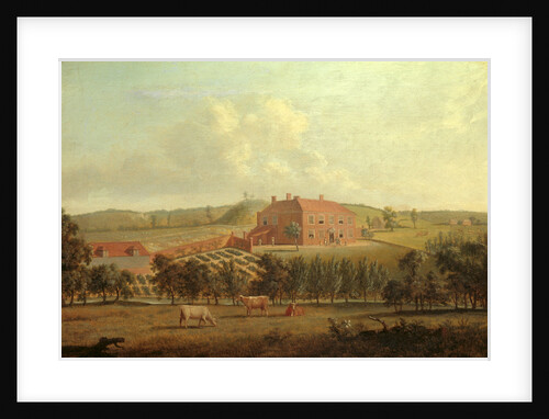 Saint Vincents, near West Malling, Kent Saint Vincent, Kent, the Seat of Capt. William Locker by Dominic Serres