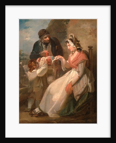 The Wandering Sailor The Ballad Seller by Henry Singleton