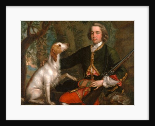 Windham Quin of Adare, Co. Limerick, Ireland Windham Quin with Gun, Dog, and Game by Stephen Slaughter