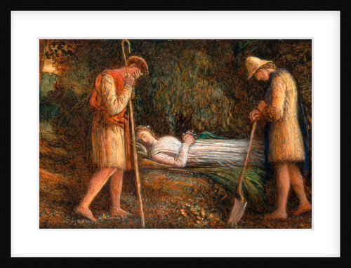Imogen and the Shepherds, 'Cymbeline,' Act IV, scene II Cymbeline by James Smetham