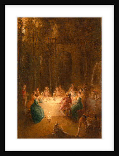 The Supper by the Fountain by Thomas Stothard