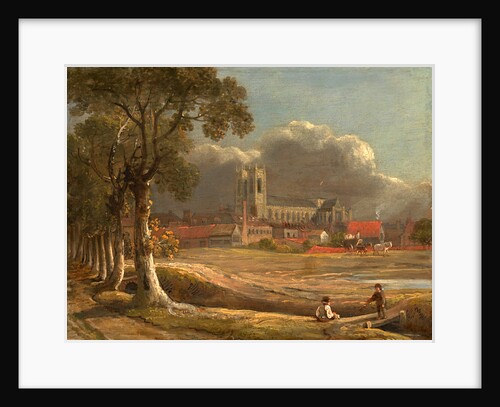 Westminster Abbey from Tothill Fields London by John Varley