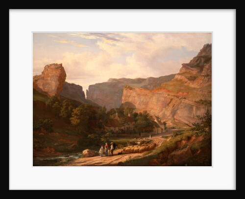 A View of Cheddar Gorge by George Vincent