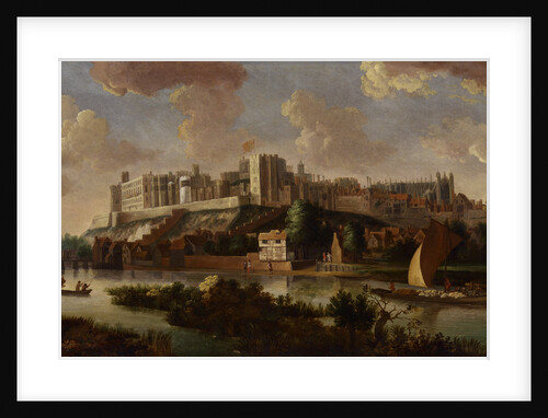 Windsor Castle Seen from the Thames by Anonymous