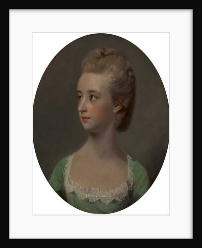 Portrait of a young woman, possibly Miss Nettlethorpe by Henry Walton