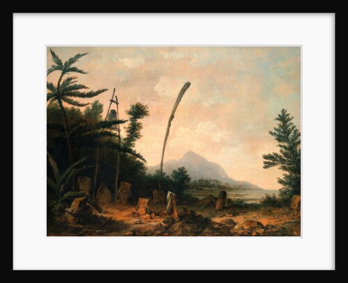 Burial Ground in the South Seas by John Webber
