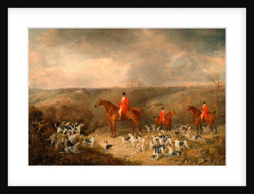 Lord Glamis and his Staghounds by Dean Wolstenholme