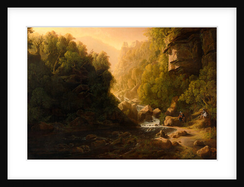 The Mountain Torrent by Francis Danby