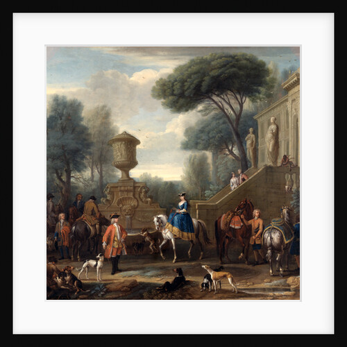 Preparing for the Hunt Hunting Party by John Wootton
