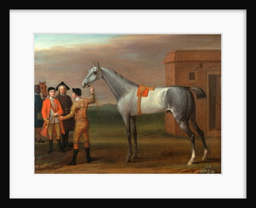Lamprey, with His Owner Sir William Morgan, at Newmarket Lamprey at Newmarket by John Wootton