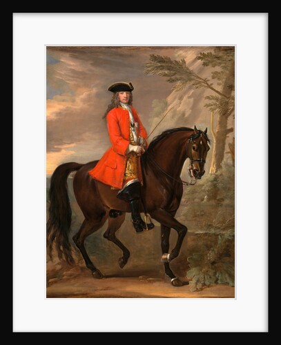 Portrait of a Man on Horseback An Unknown Man on Horseback by John Wootton