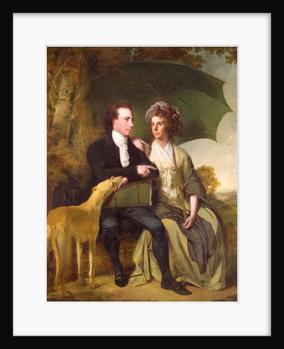 The Rev. and Mrs. Thomas Gisborne, of Yoxhall Lodge, Leicestershire by Joseph Wright of Derby