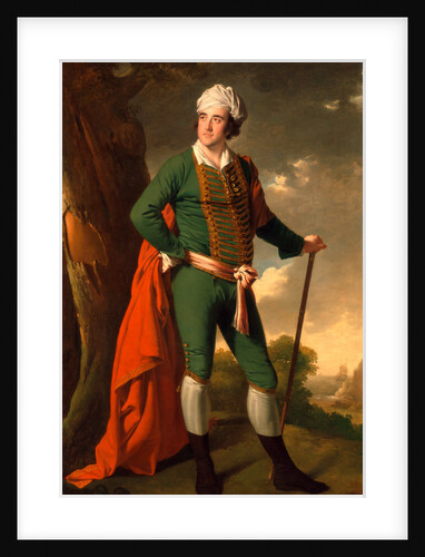 Portrait of a Man, Known as the 'Indian Captain' by Joseph Wright of Derby