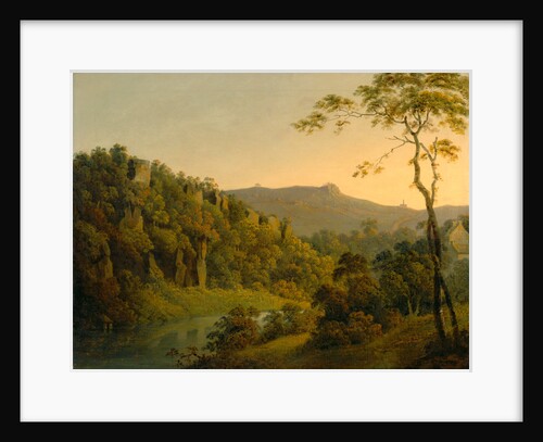 Matlock Dale, looking toward Black Rock Escarpment by Joseph Wright of Derby