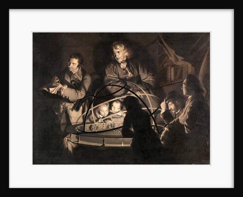 Philosopher Giving a Lecture on the Orrery by Joseph Wright of Derby