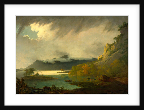 Derwent Water, with Skiddaw in the distance by Joseph Wright of Derby