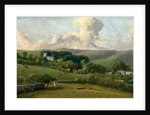 Osmington: A View to the Village, John Fisher, Bishop of Salisbury, 1748-1825 by John Fisher